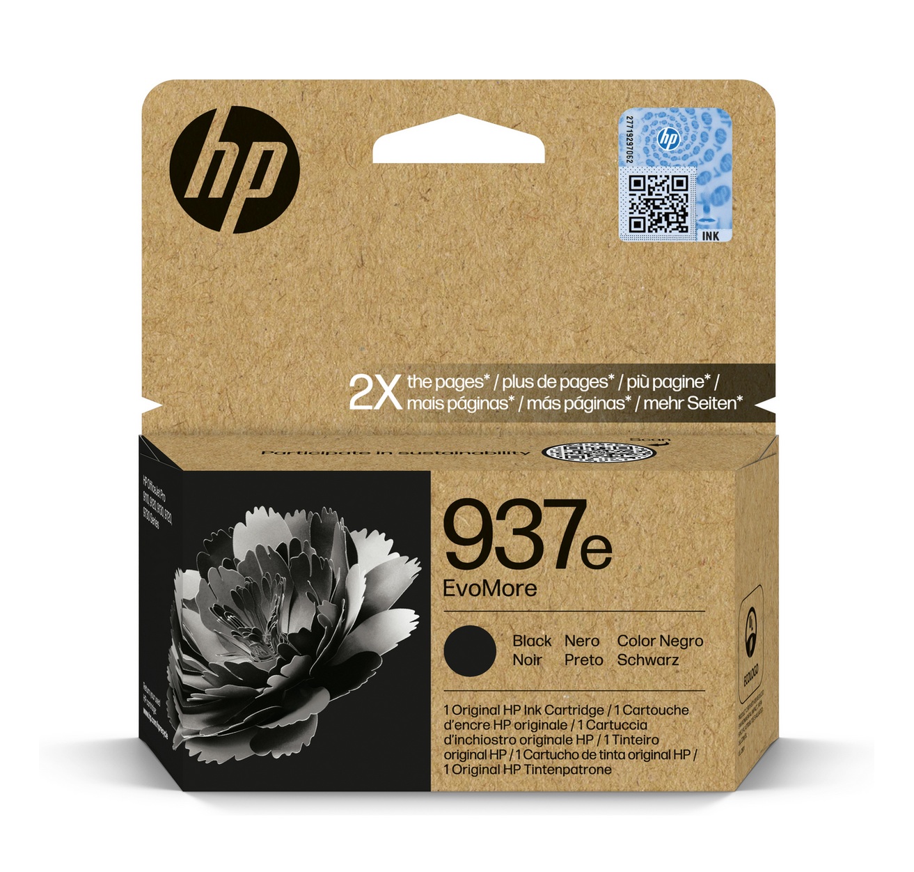 Ink_Cartridge_HP_Ink_No937E_4S6W9NE_BK_OEM