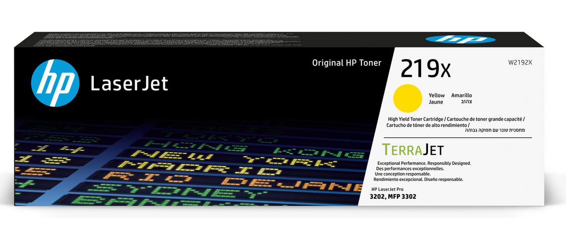 Cartridge_HP_No219X_W2192X_YL_OEM